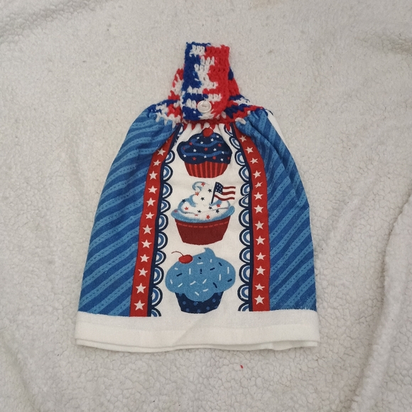 Handmade Other - Handmade Crocheted Dishtowel